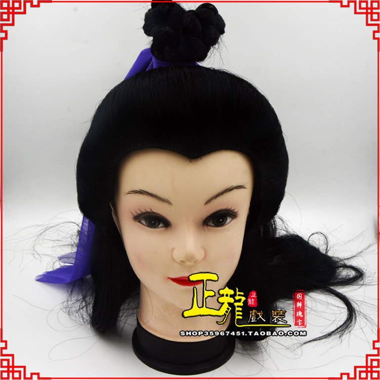 朝天小生头套董永头套古装假发青年头套