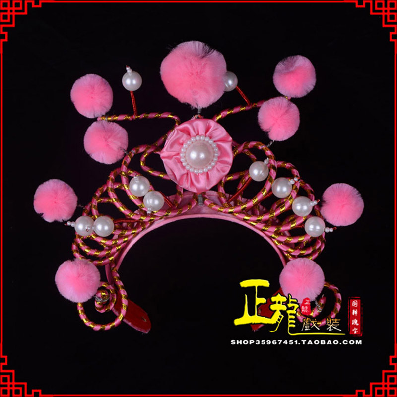 朝天穆桂英花木兰盔帽 女兵额子