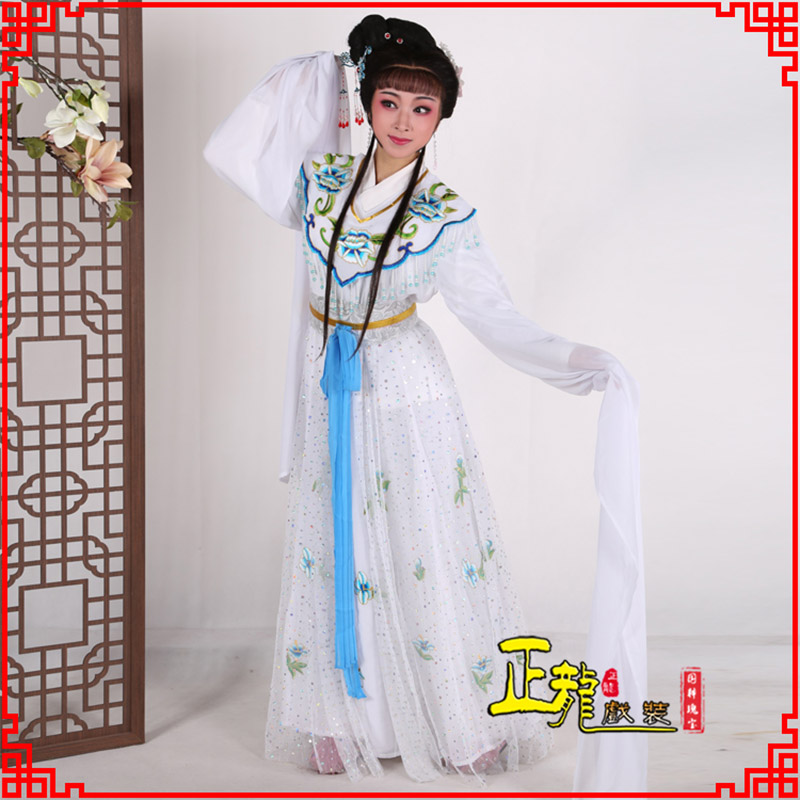 朝天花旦小姐小旦戏剧古装仙女新款连衣裙